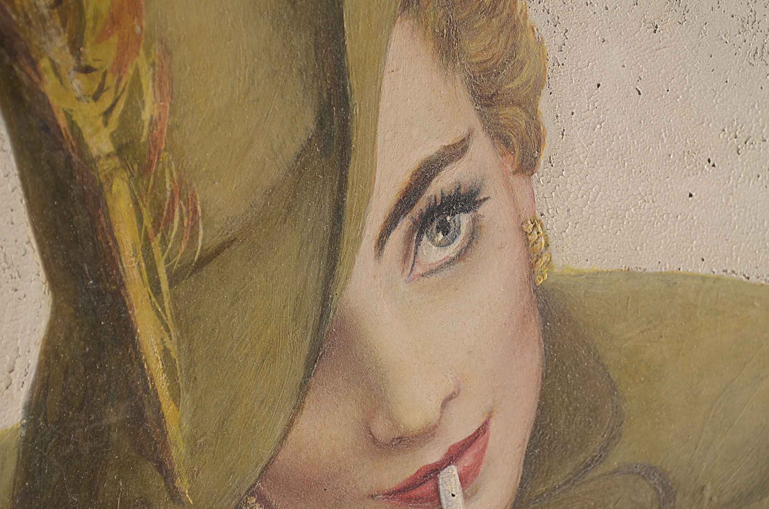 Original Carolyn Moorhead Edmundson Oil on Masonite Painting