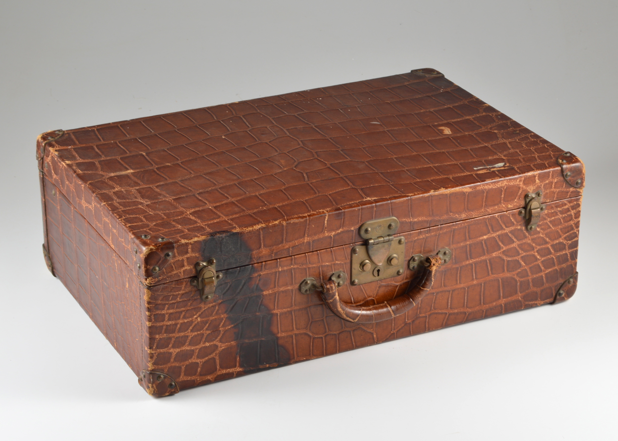 Vintage Louis Vuitton Crocodile Skin Suitcase