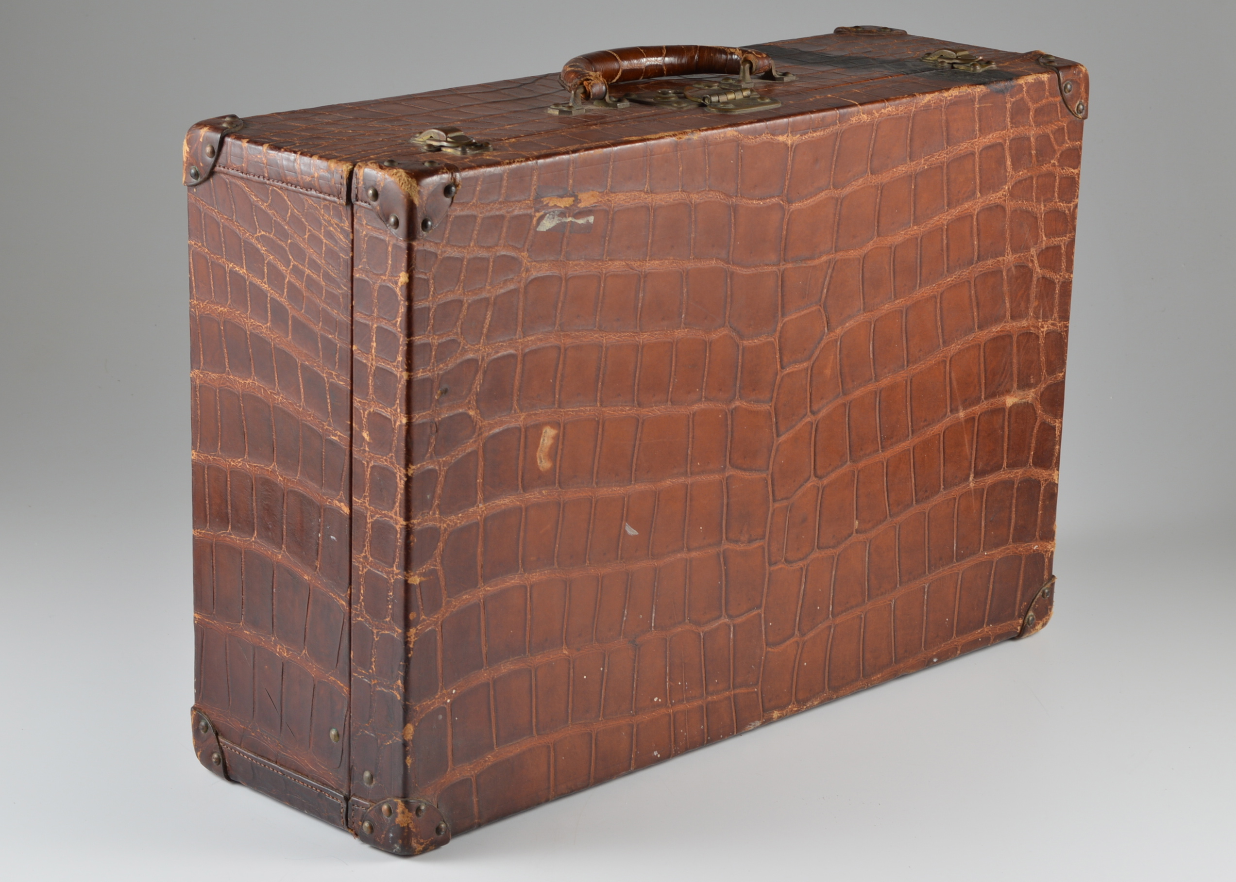 Vintage Louis Vuitton Crocodile Skin Suitcase