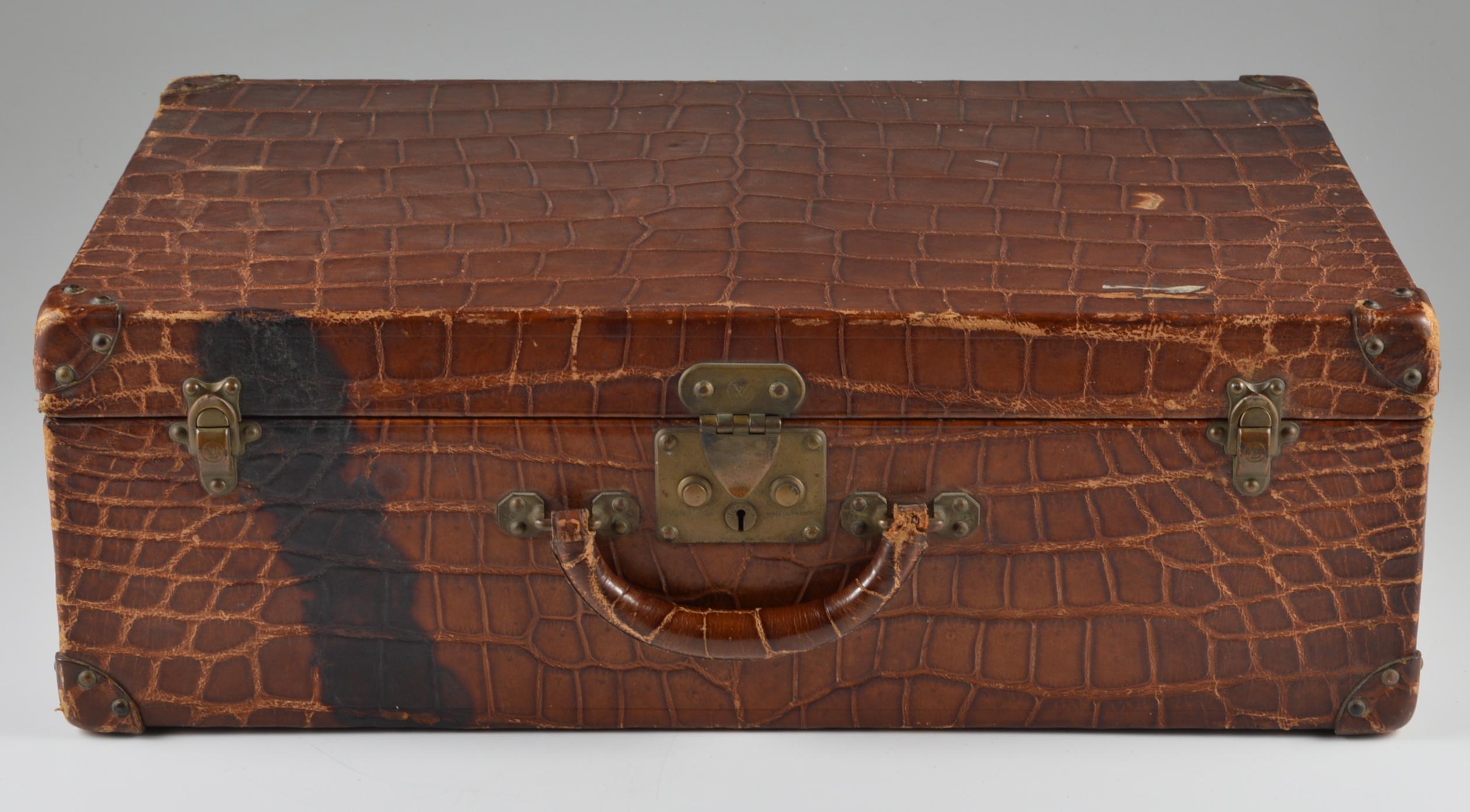 Vintage Louis Vuitton Crocodile Skin Suitcase