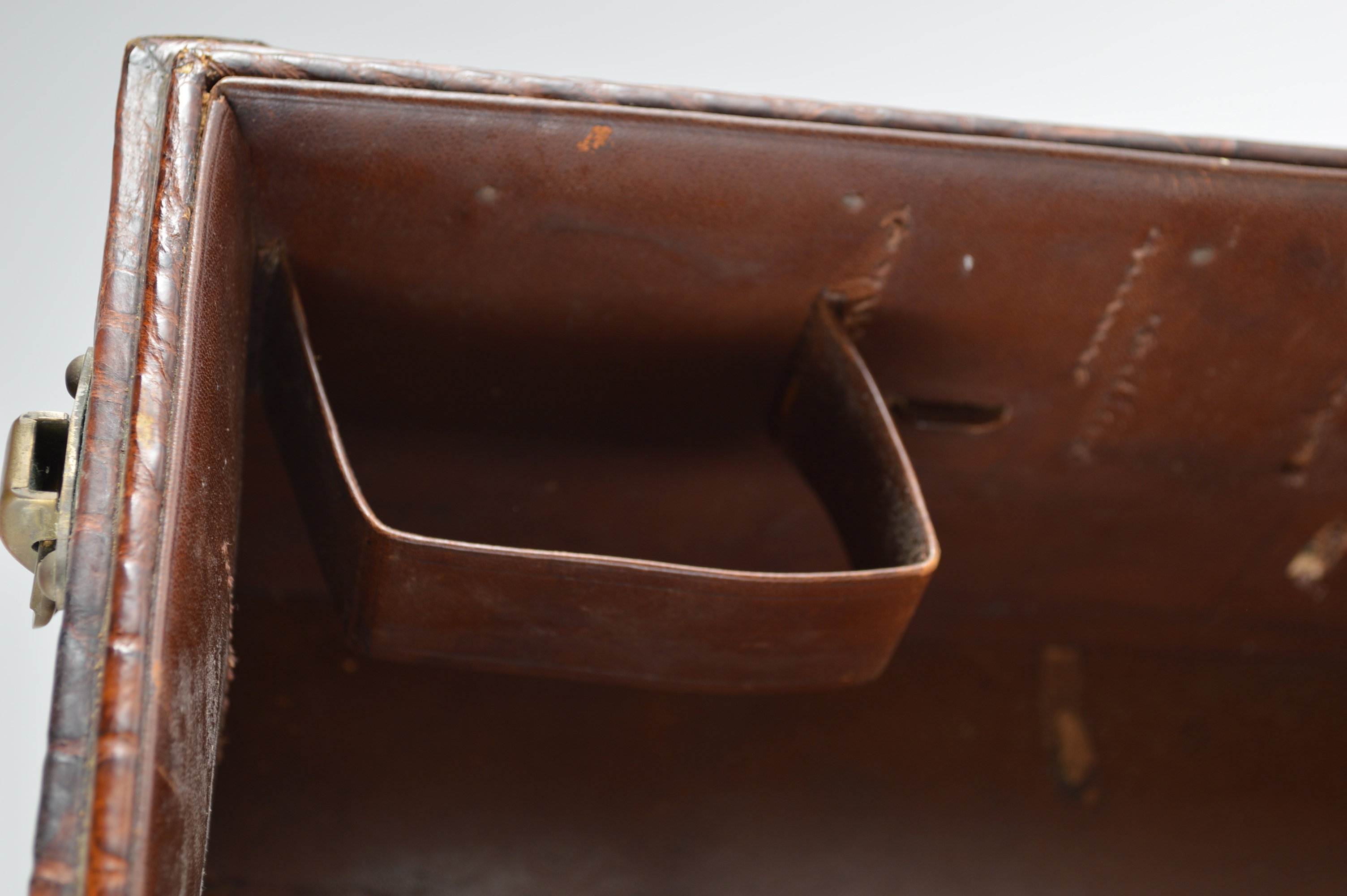 Vintage Louis Vuitton Crocodile Skin Suitcase