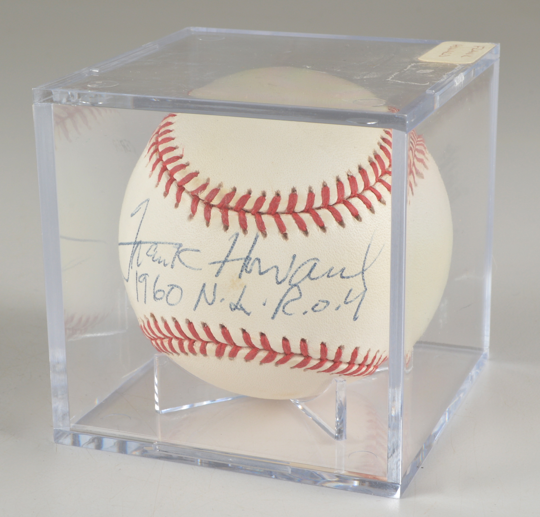 Frank Howard & Phil Cavaretta Autographed Rawlings Official Baseballs