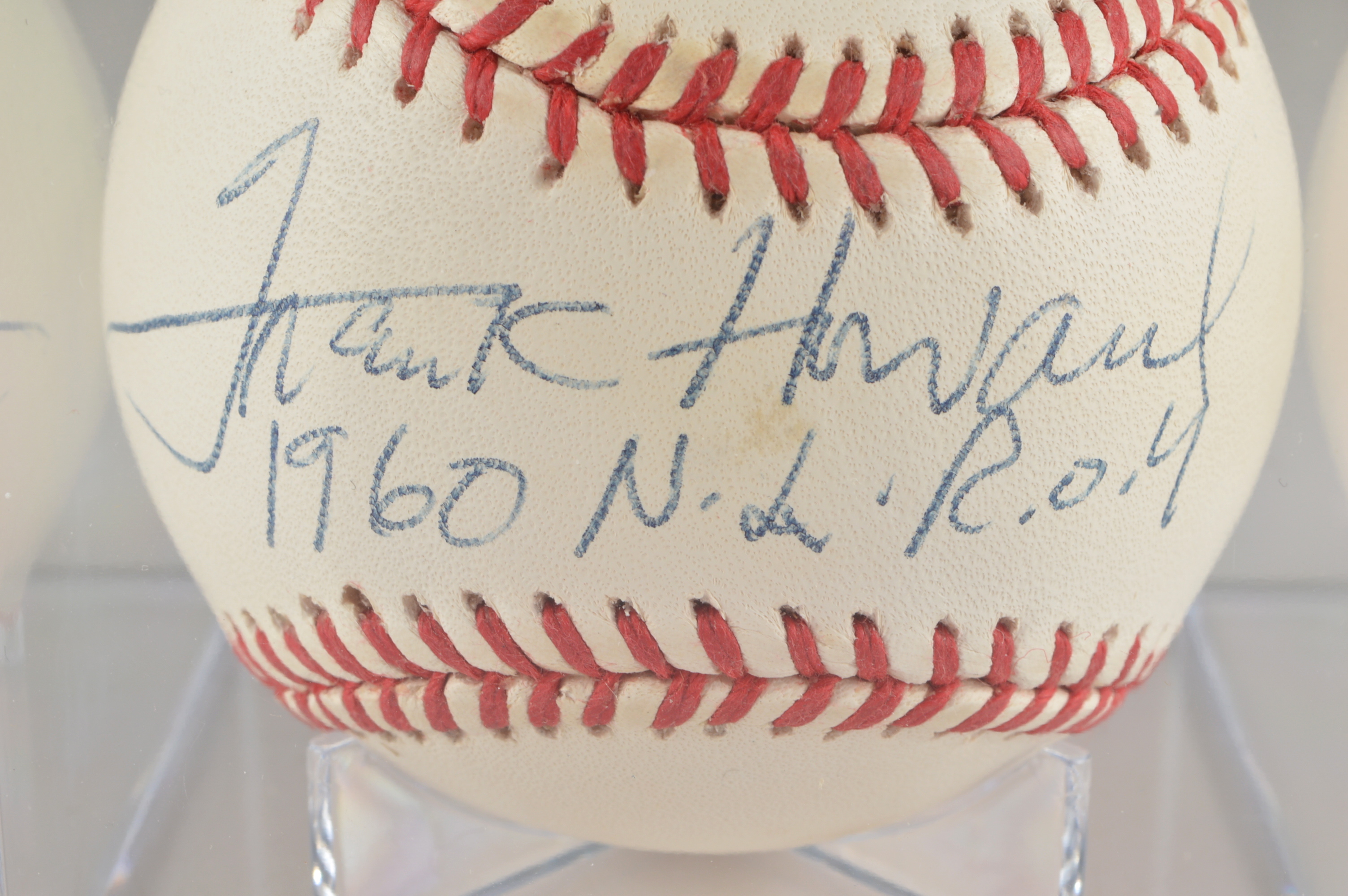 Frank Howard & Phil Cavaretta Autographed Rawlings Official Baseballs