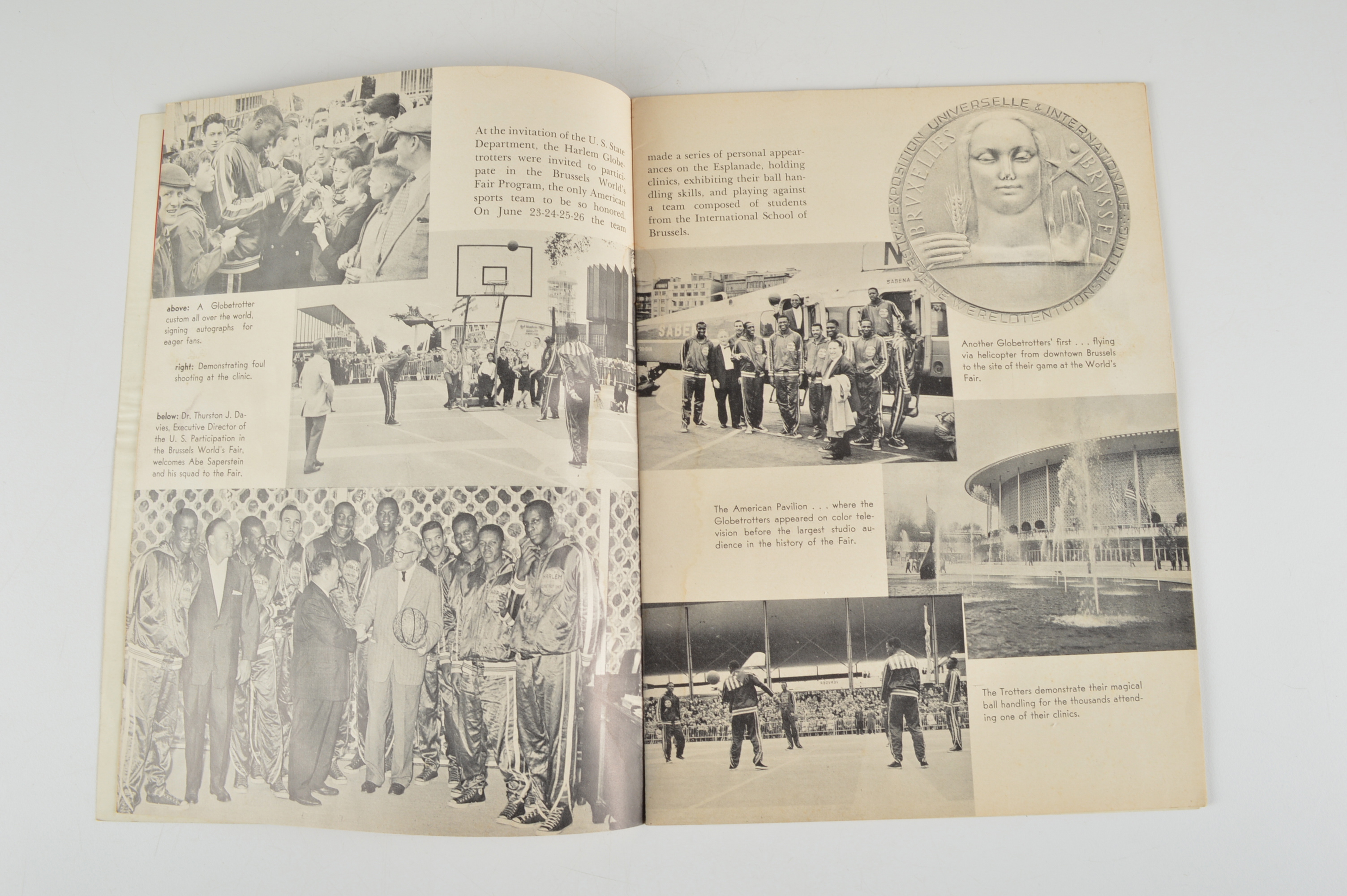 Vintage Basketball Sovenir Grouping With Programs, Tickets, Decals, & Cards