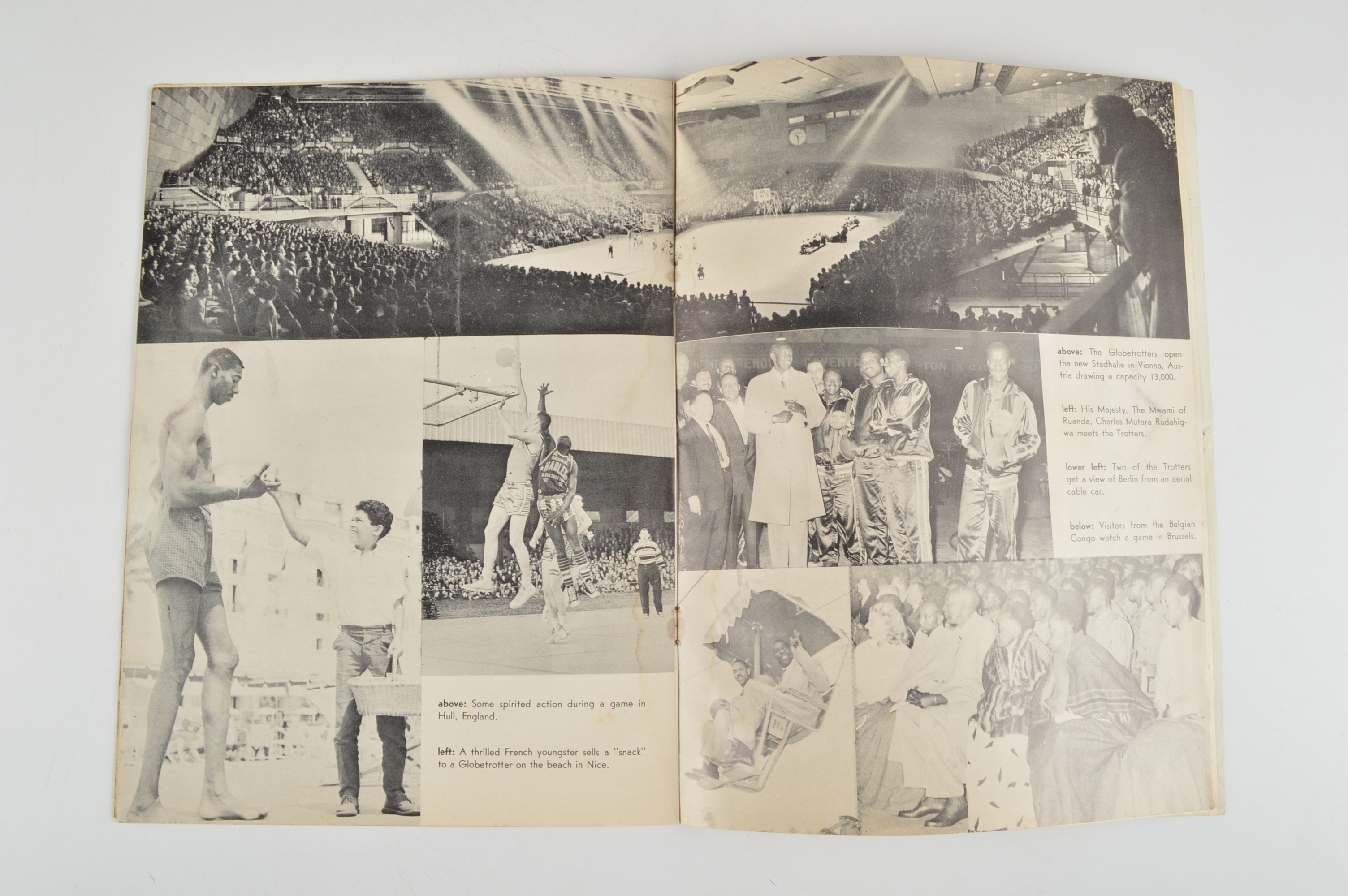 Vintage Basketball Sovenir Grouping With Programs, Tickets, Decals, & Cards