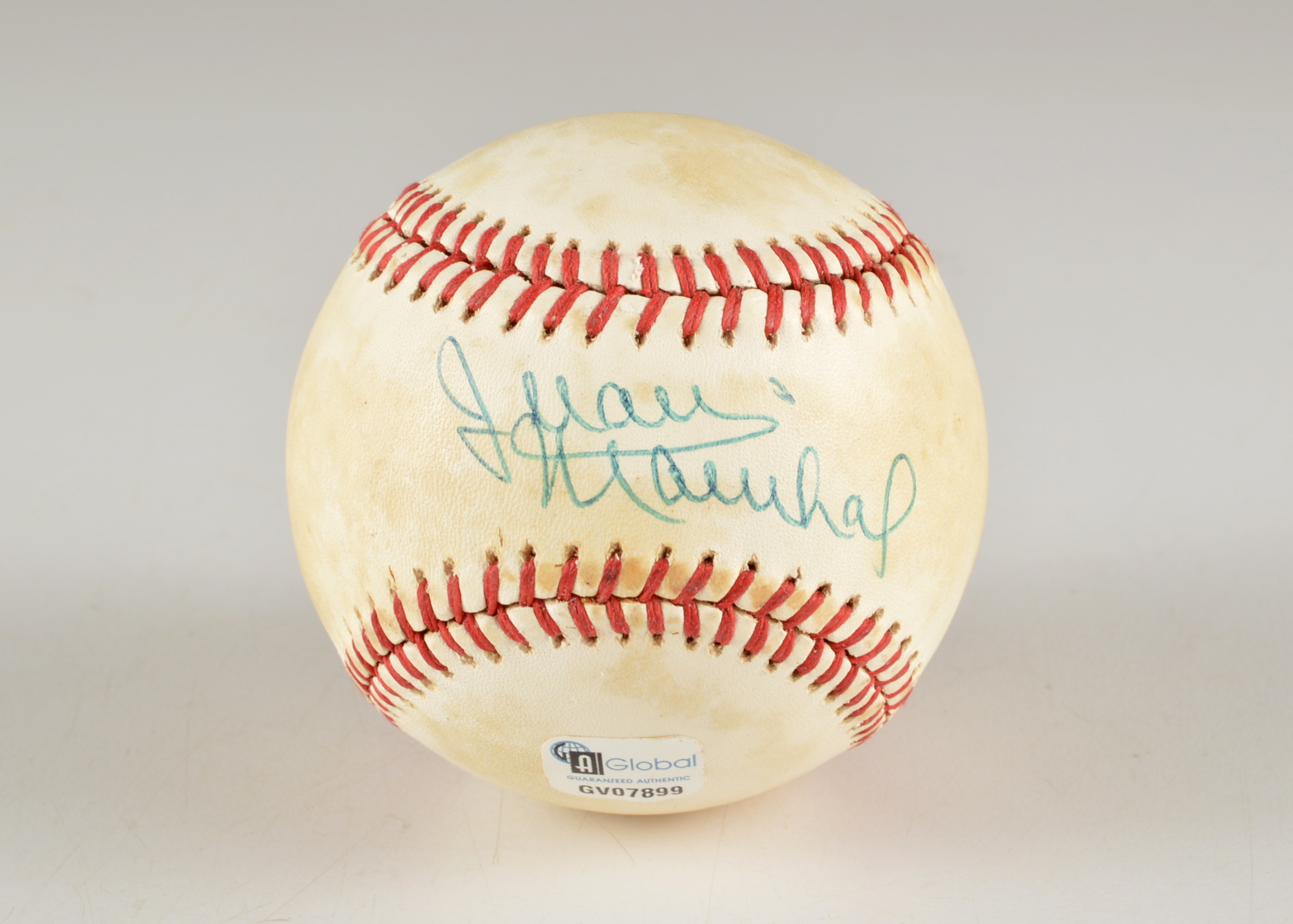 (HOF) Juan Marichal Autographed Rawlings National League Baseball With Holder