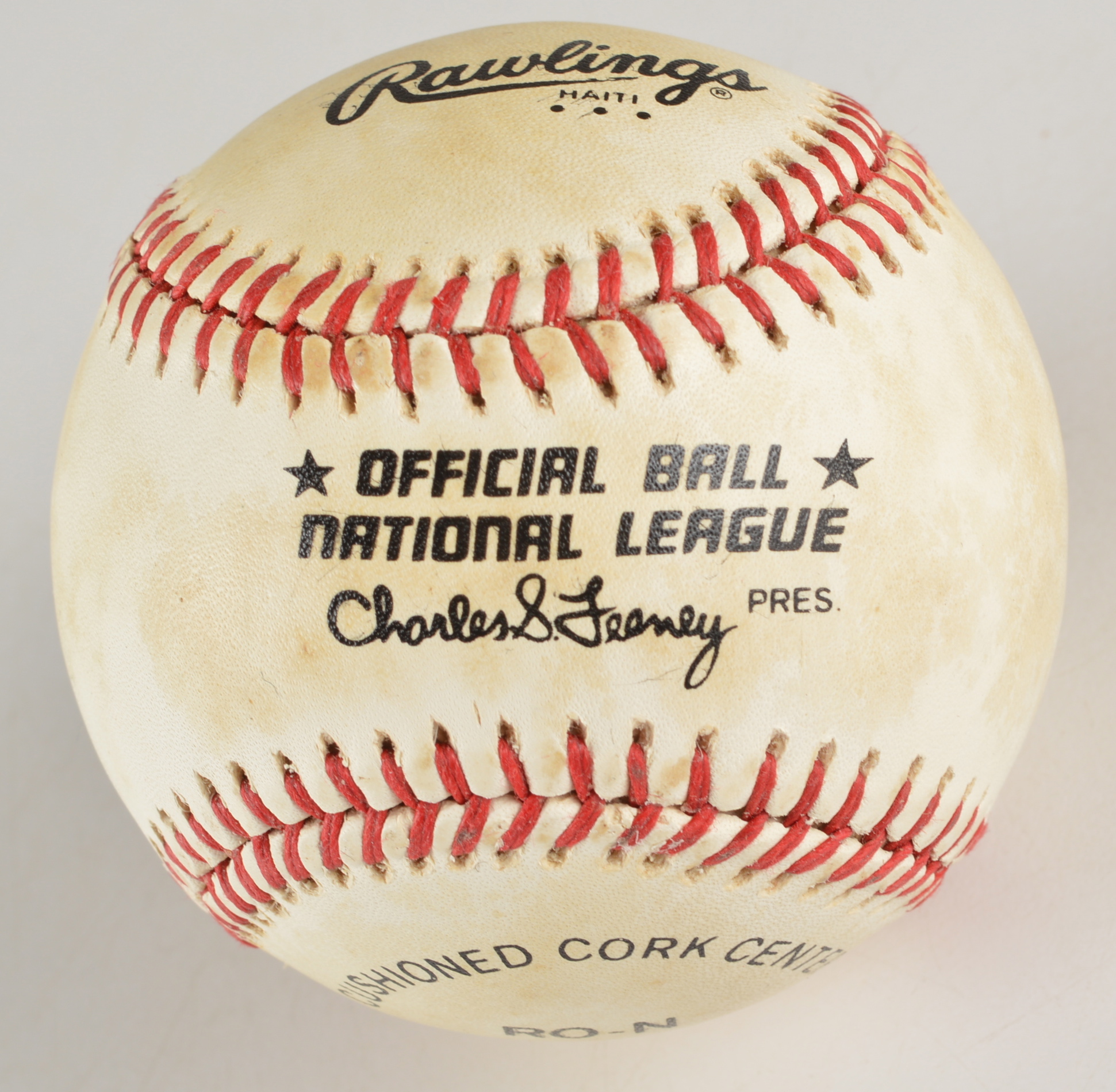 (HOF) Juan Marichal Autographed Rawlings National League Baseball With Holder