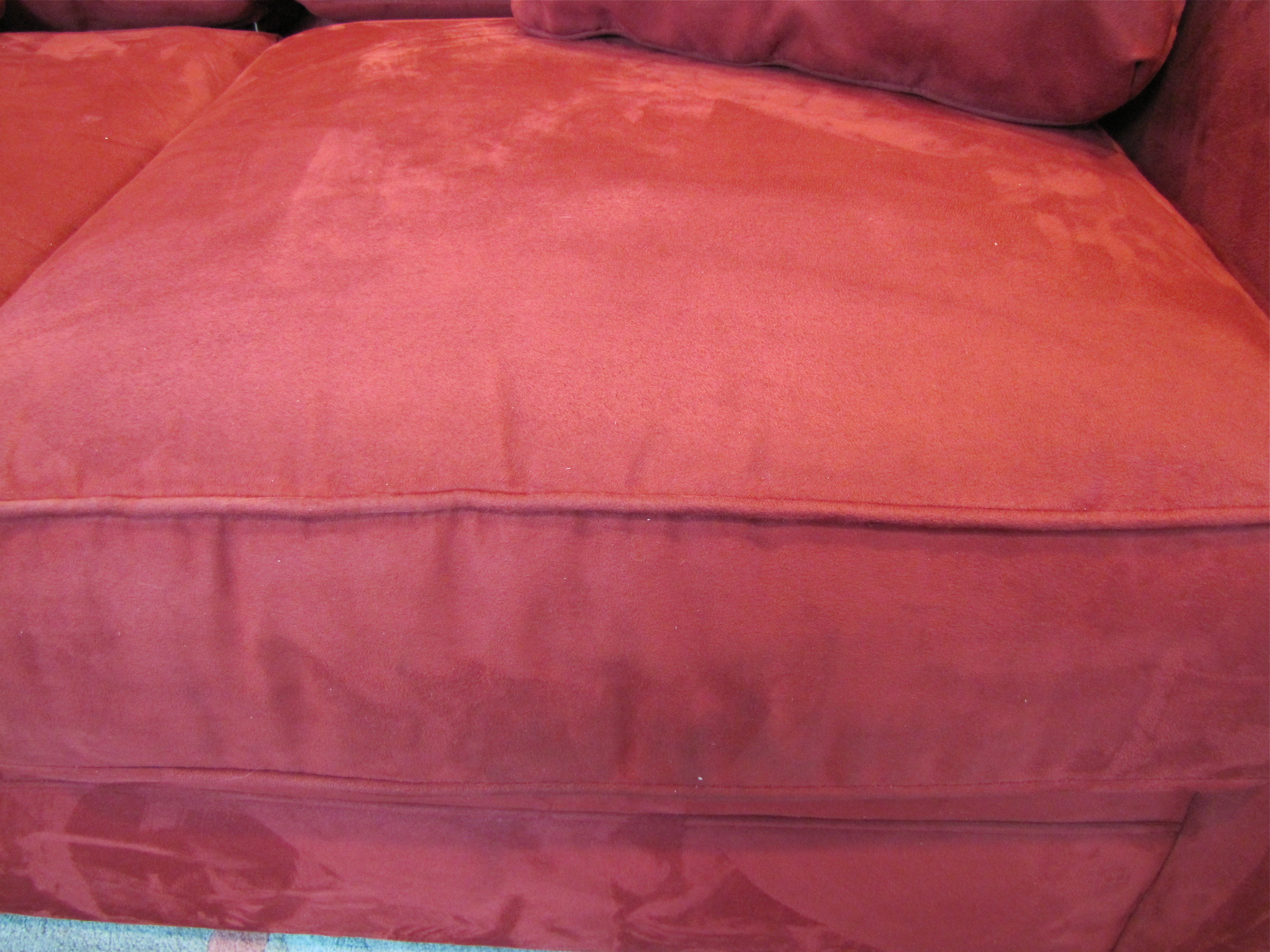 Bauhaus Micro Suede Love Seat Couch