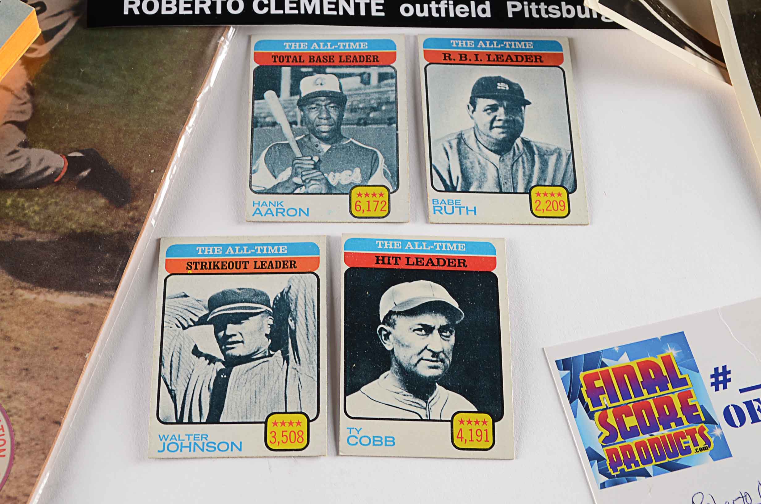 Fantastic Vintage Baseball Hall Of Fame Lot With Magazines, Cards, Photos, Etc.