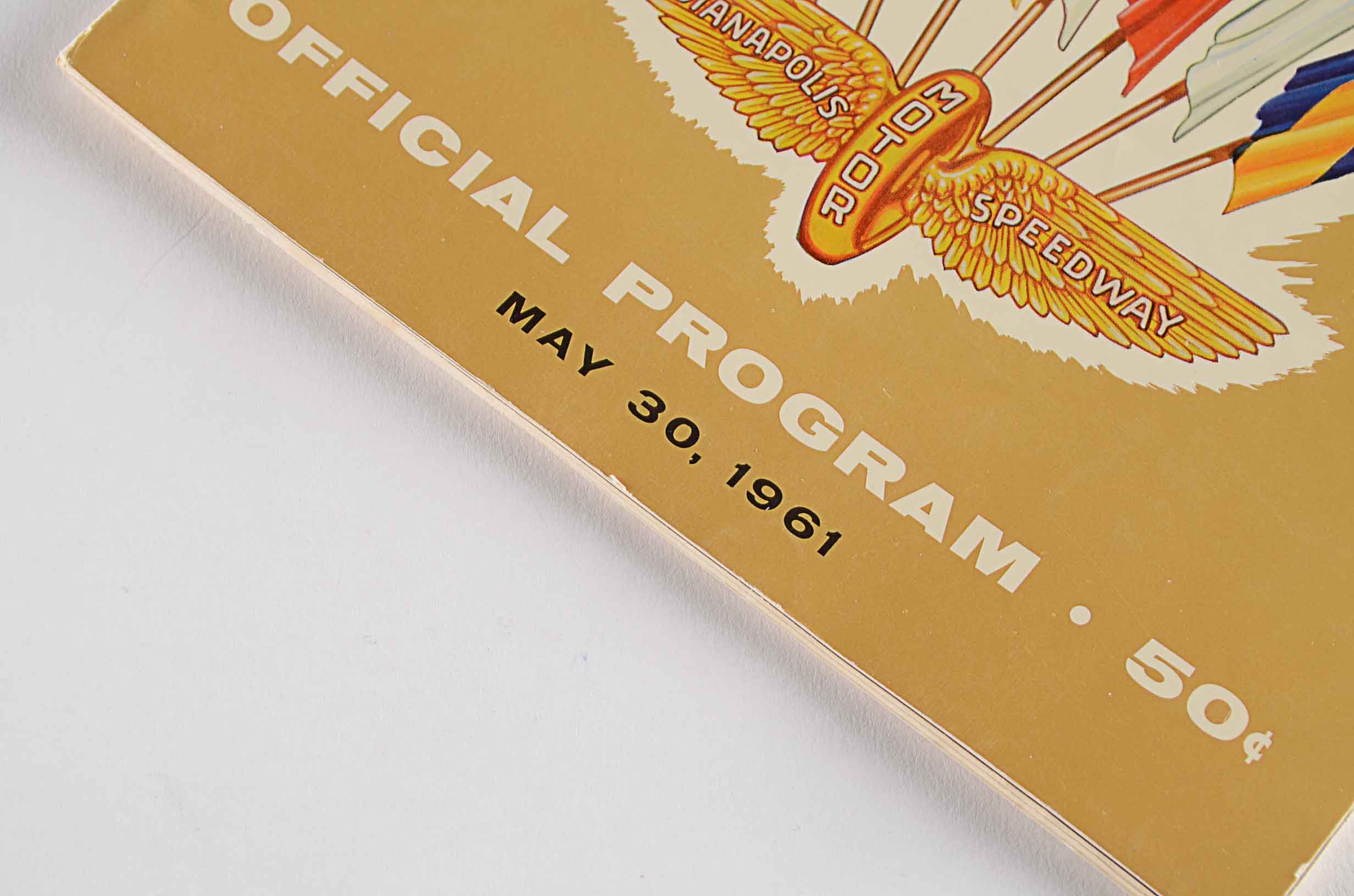 (3) Indianoplis 500 Motor Racing Programs 1950s/60s