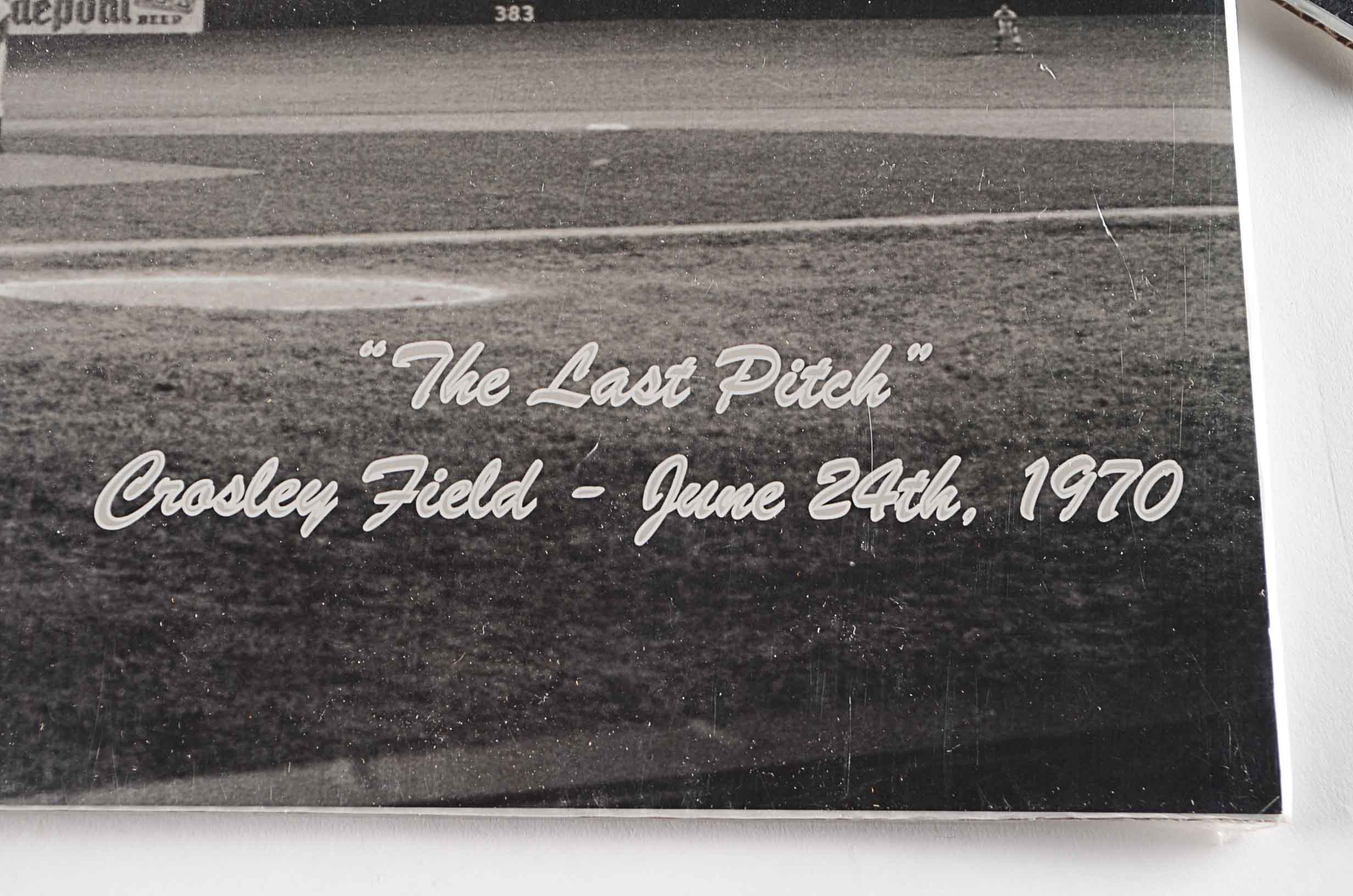 (3) Reds 1970 "LAST PITCH" Crosley Field Large Shrink Wrapped Baseball Posters