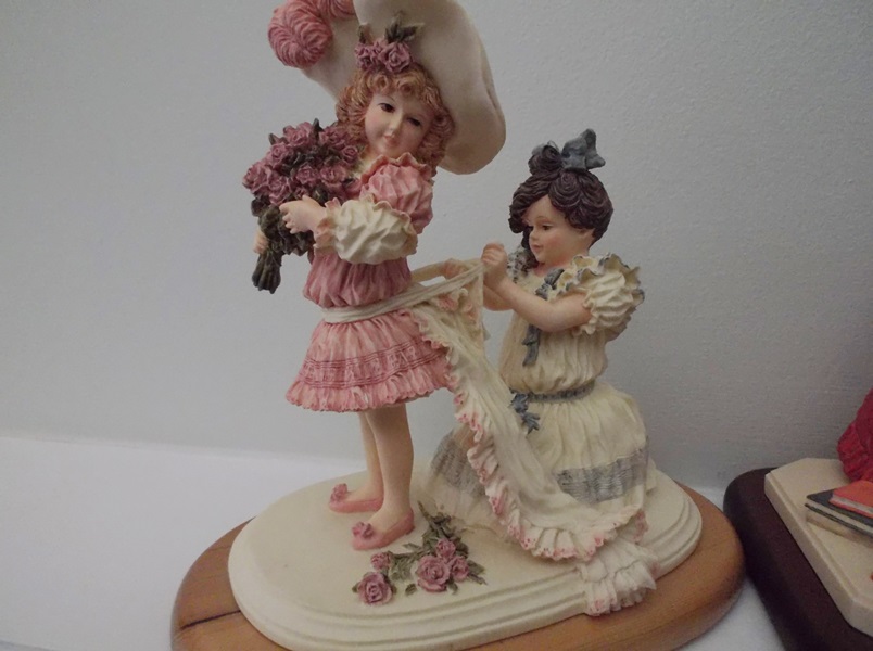 Collection of Three Maud Humphrey Bogart Figurines     