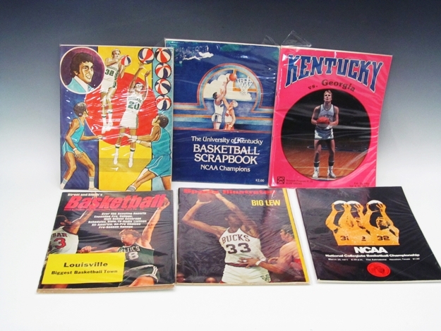Vintage Basketball Magazines and Programs