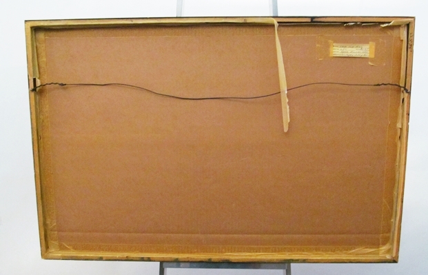 Original Signed and Framed Mark Polomchak Watercolor