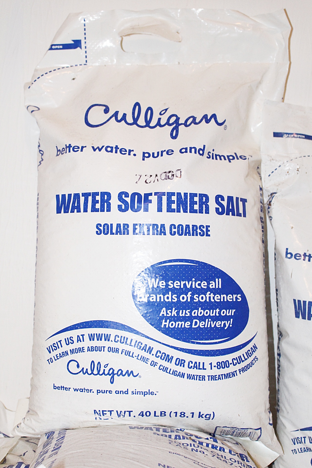 19 Bags of Culligan Water Softener Salt