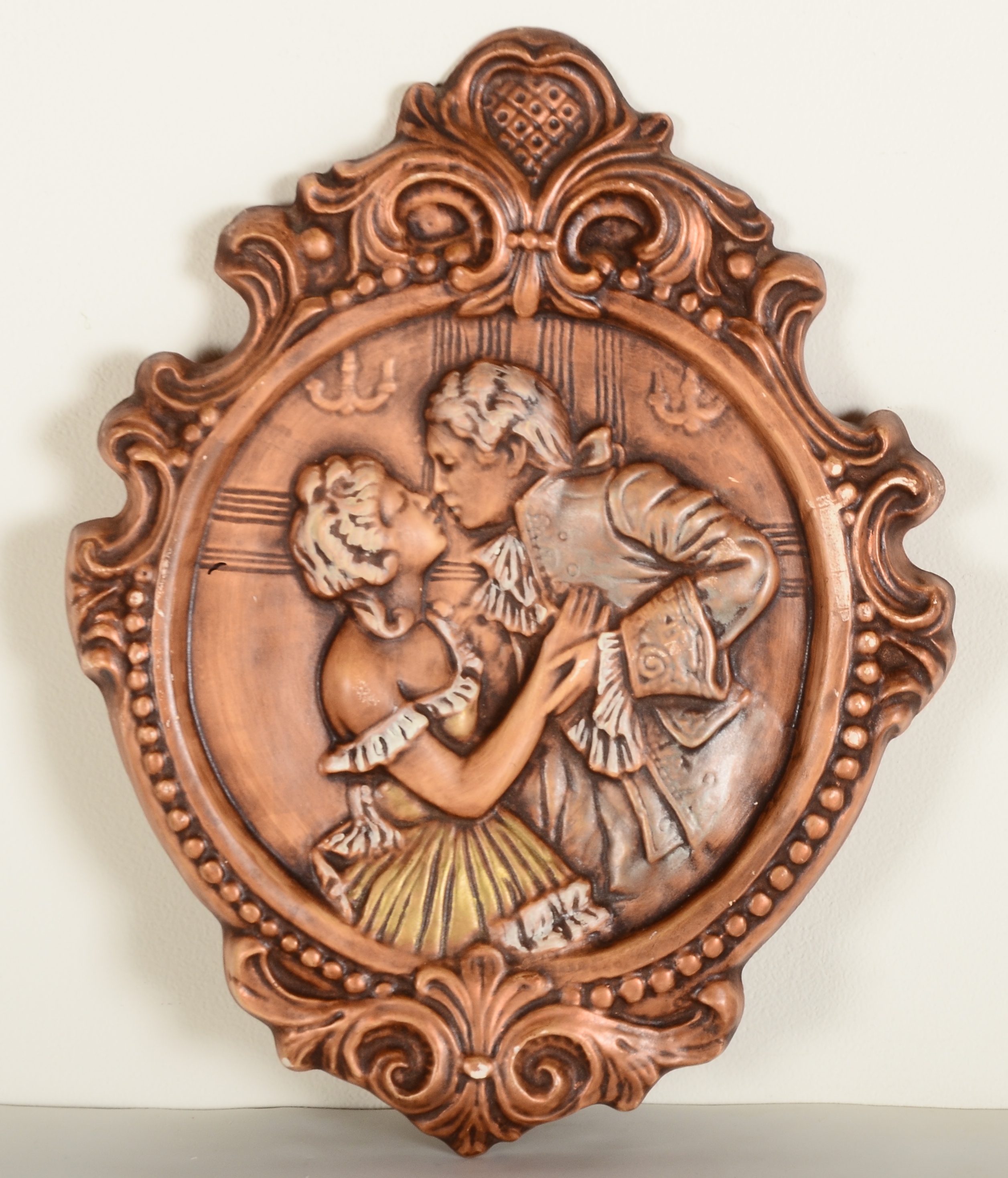 Two Vintage Wall Plaques 