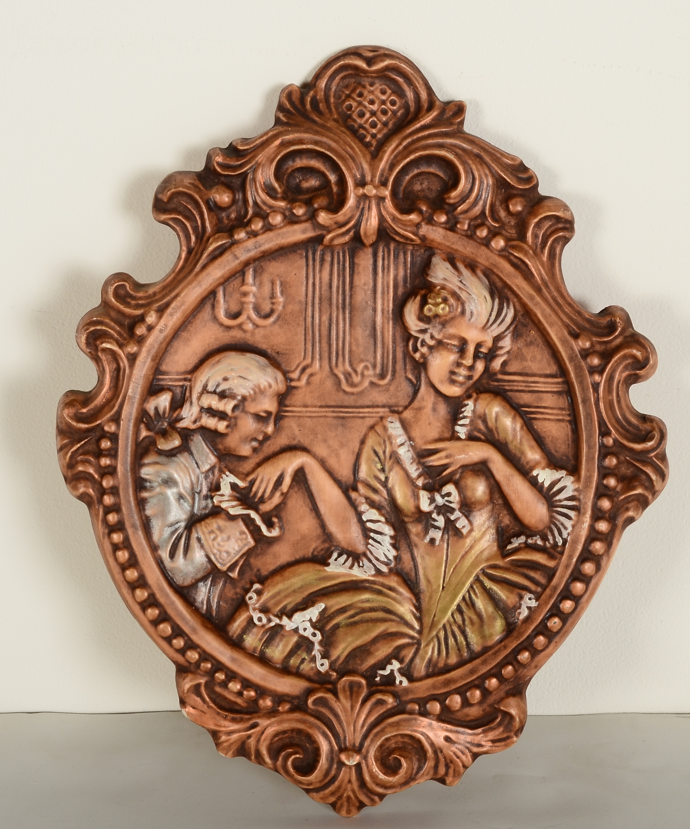 Two Vintage Wall Plaques 