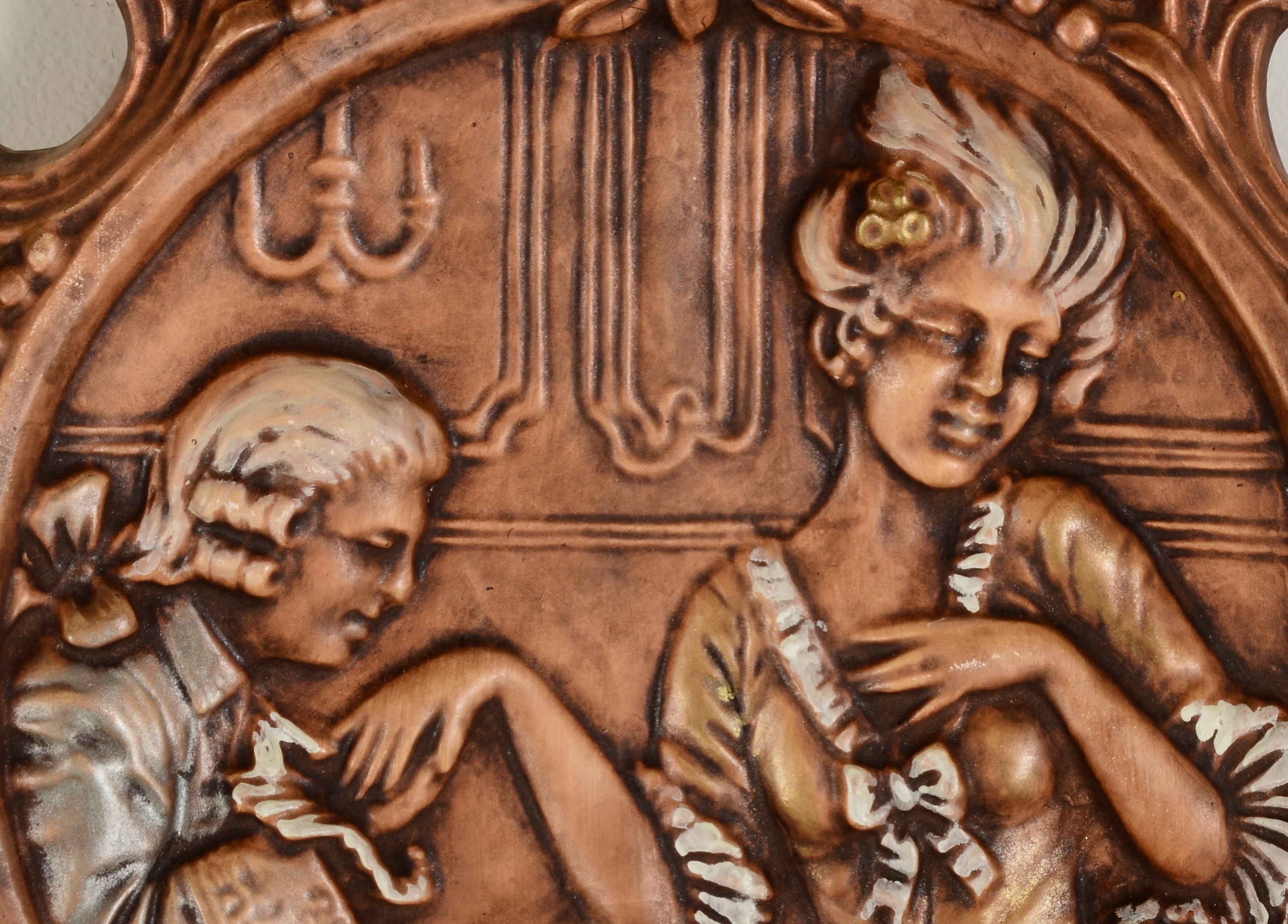 Two Vintage Wall Plaques 