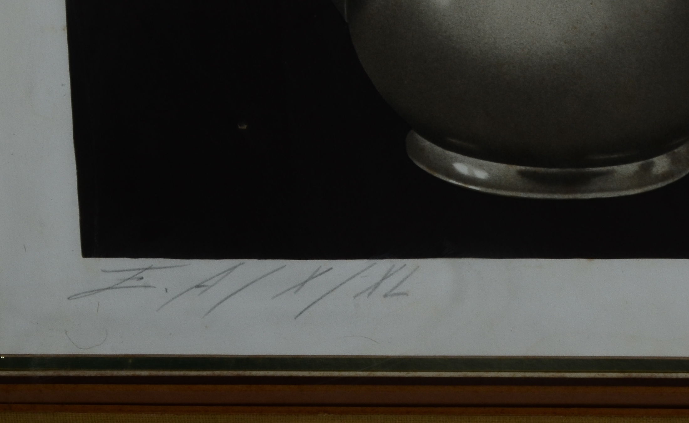 Signed and Framed Cartoh Lithographic Floral Prints