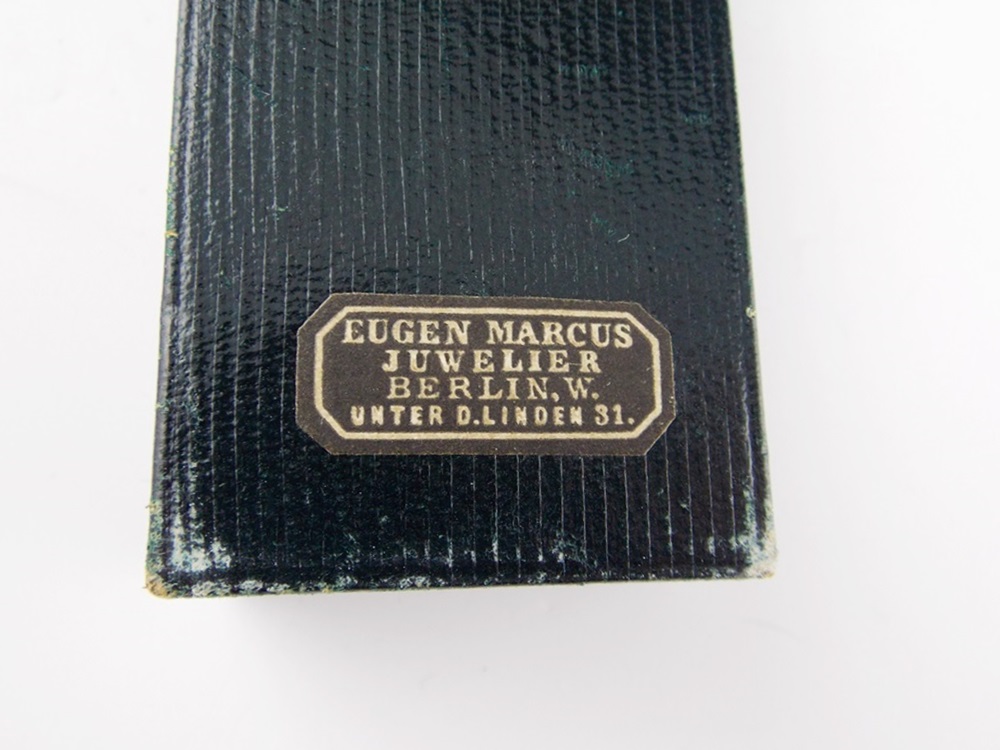 A Rare French Art Nouveau Stick Pin by Emile Vernier in 18k Yellow Gold