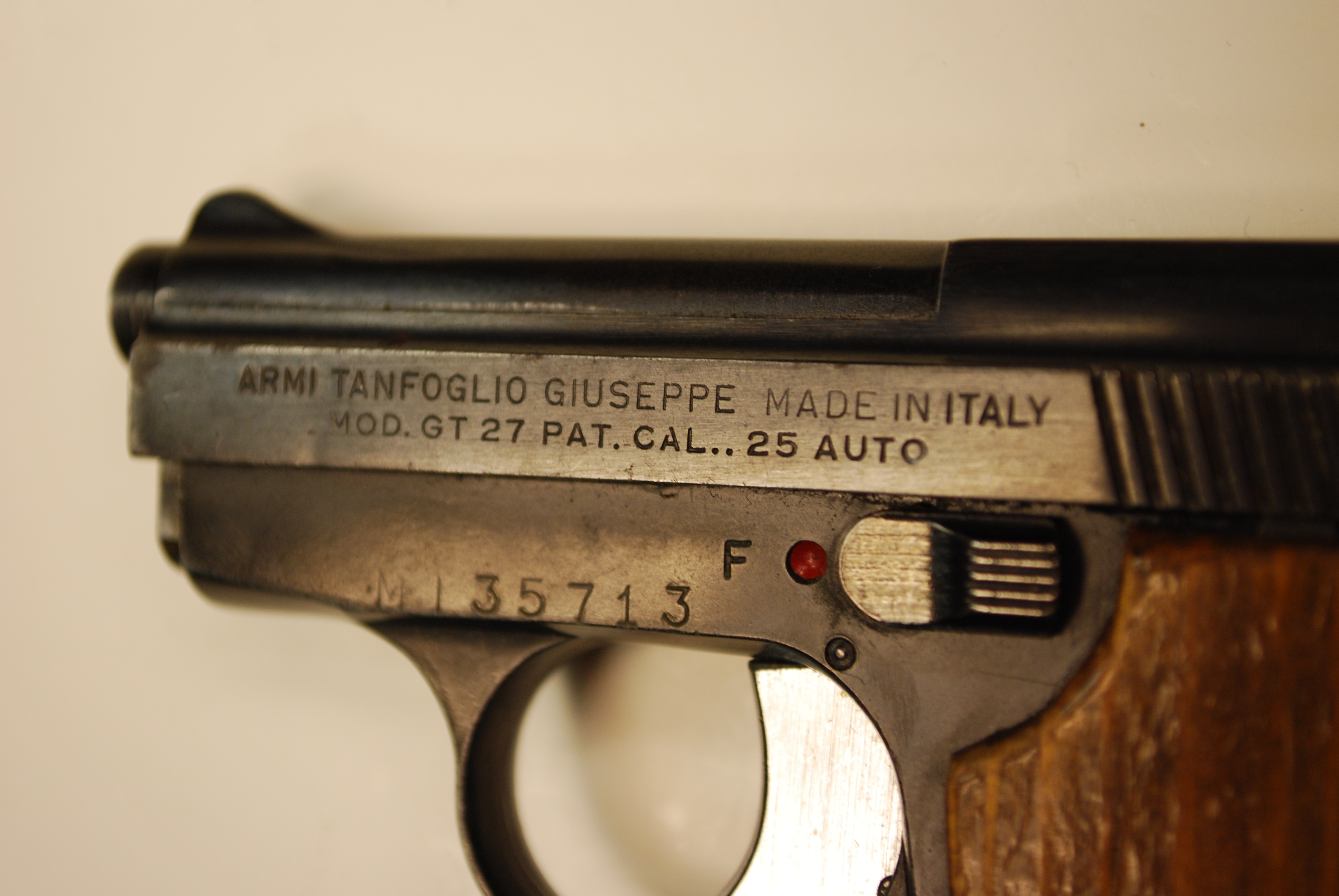 Armi Tanfoglio Giuseppe .25 Auto Pistol