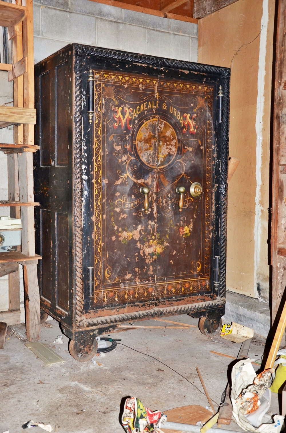 Large MacNeale and Urban Two Door Safe