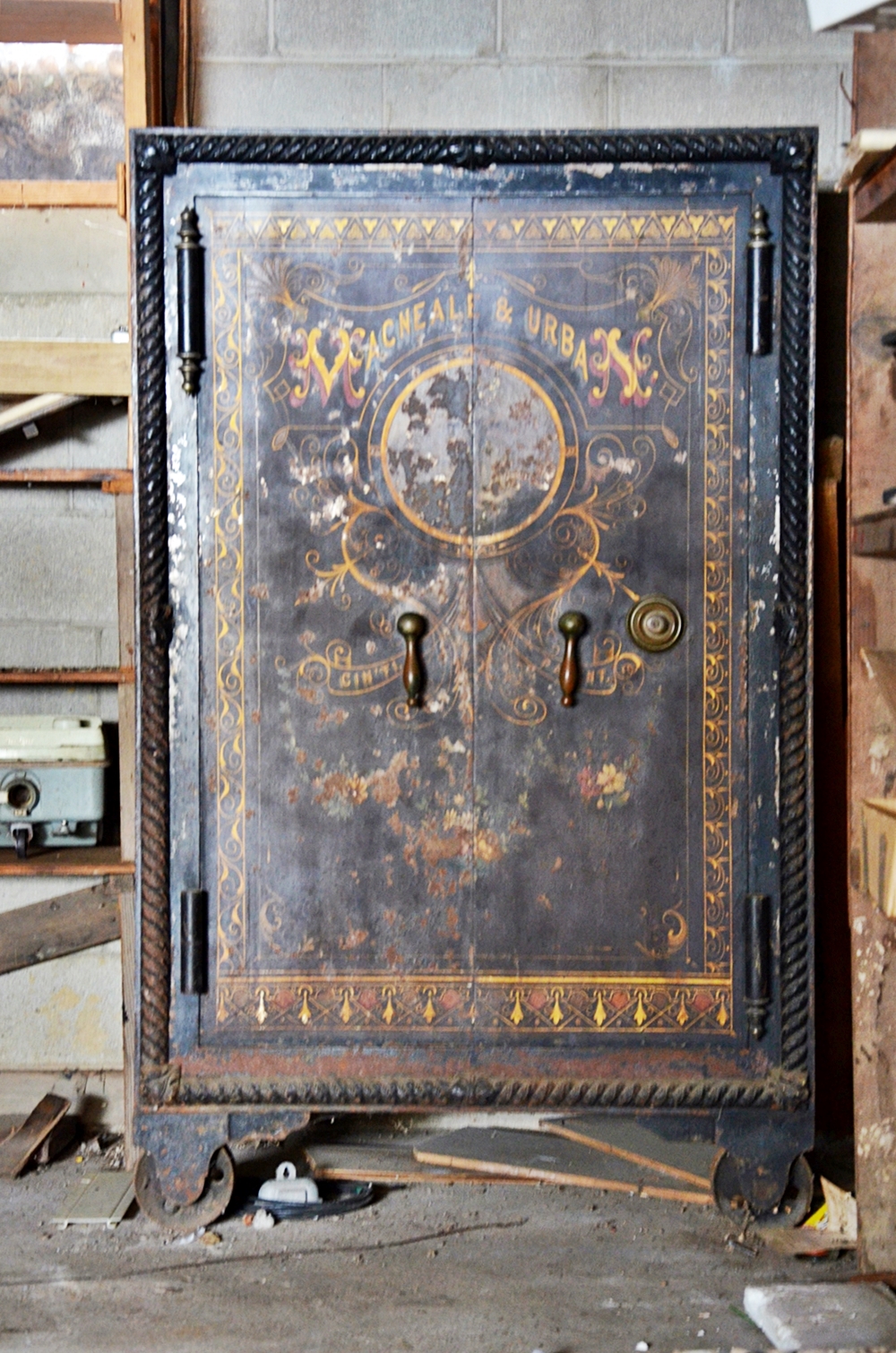 Large MacNeale and Urban Two Door Safe