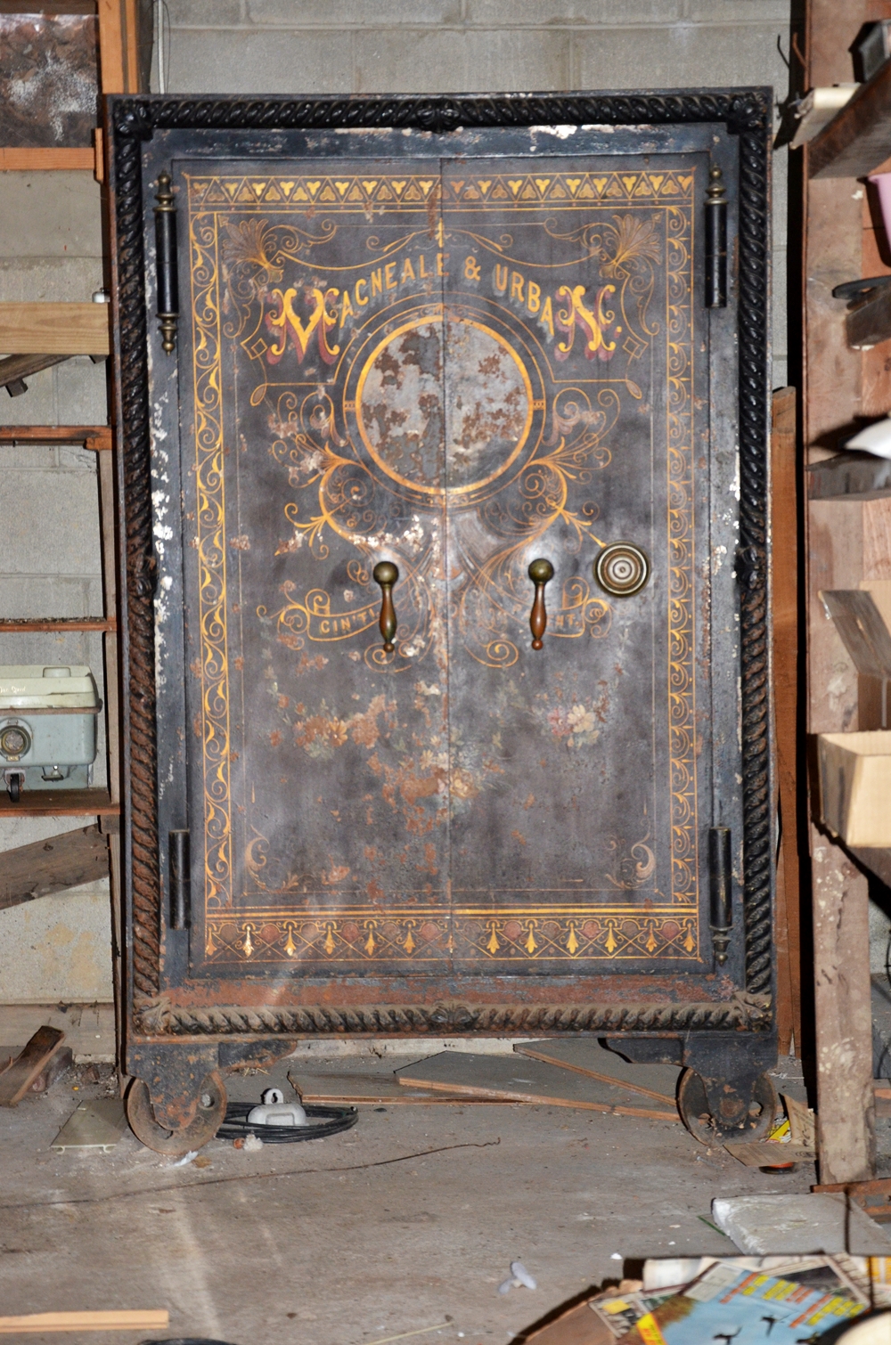 Large MacNeale and Urban Two Door Safe