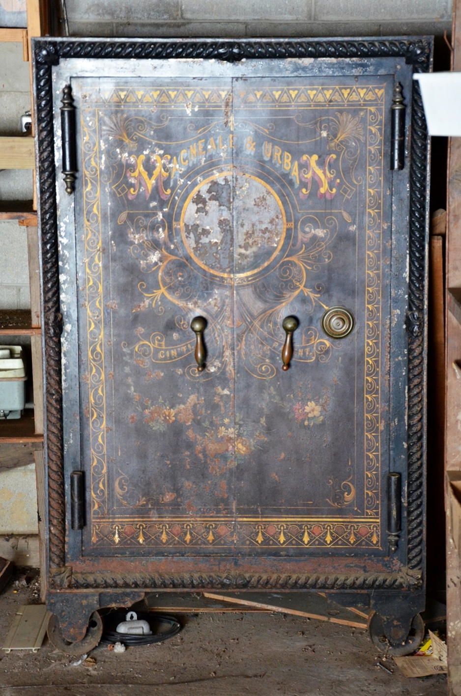 Large MacNeale and Urban Two Door Safe