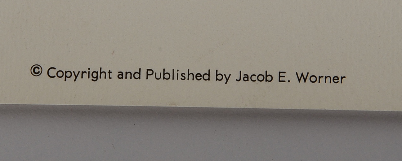 Signed Homer O'Hacker Photo Offset Lithography Prints Depict 1950s Americana