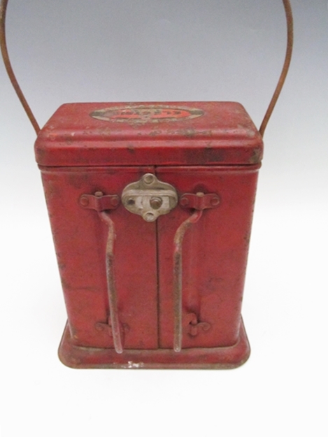 Antique "Redbird" Delta Electric Lantern