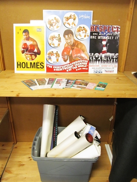 Larry Holmes Fight Posters and Tickets
