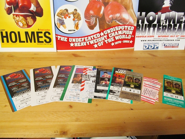 Larry Holmes Fight Posters and Tickets