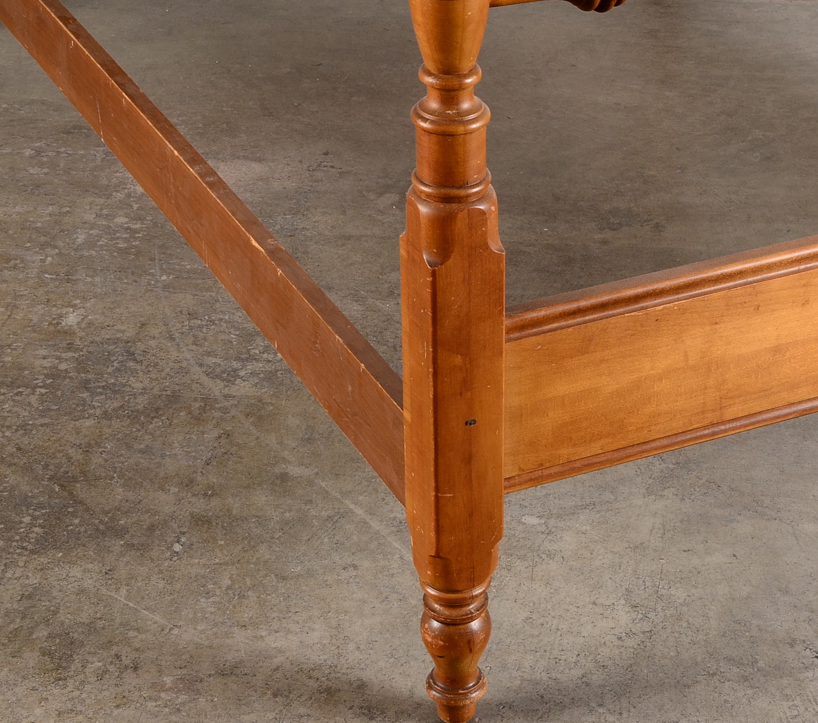 Vintage Maple Four Poster Bed