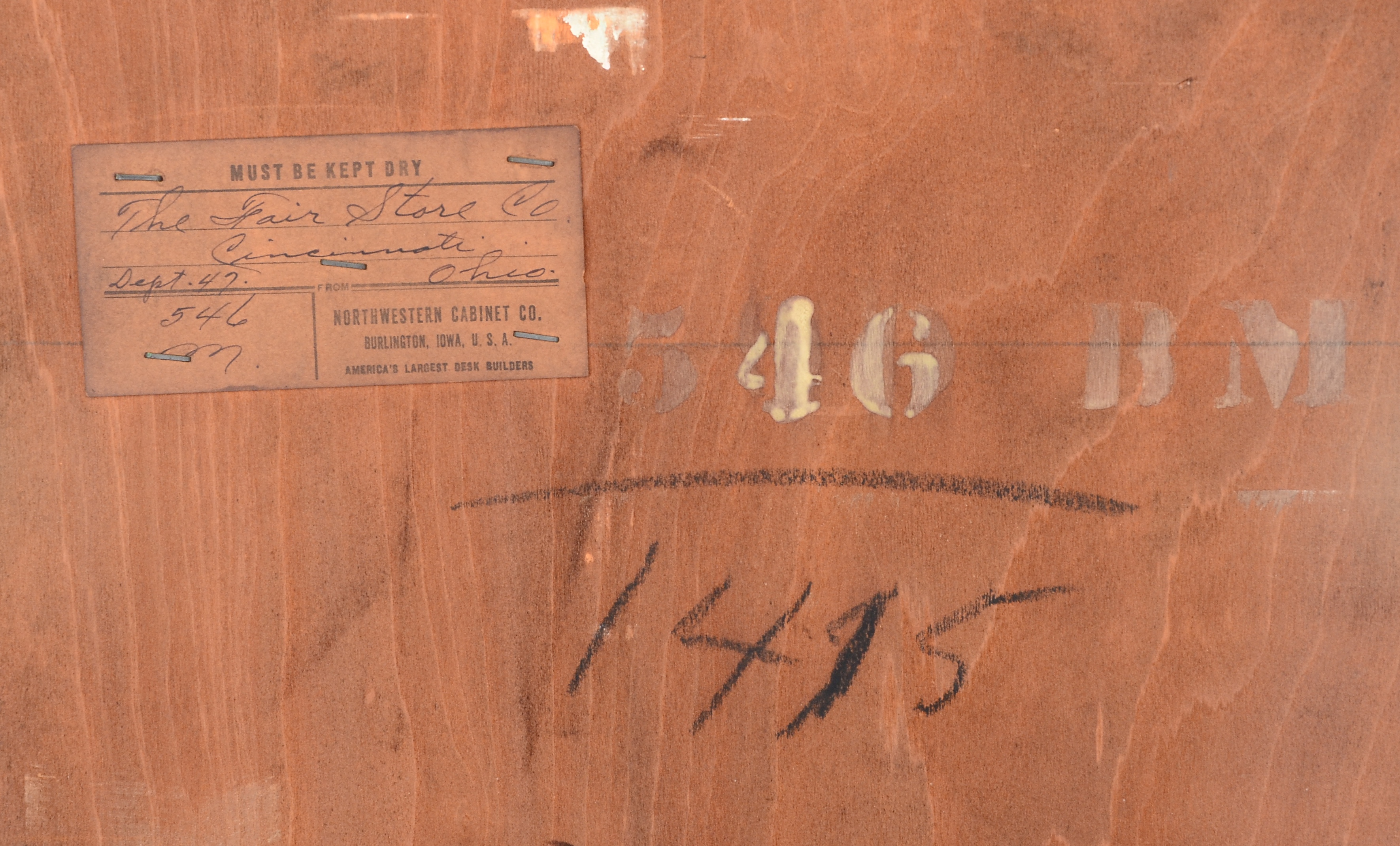 Northwestern Secretary Desk