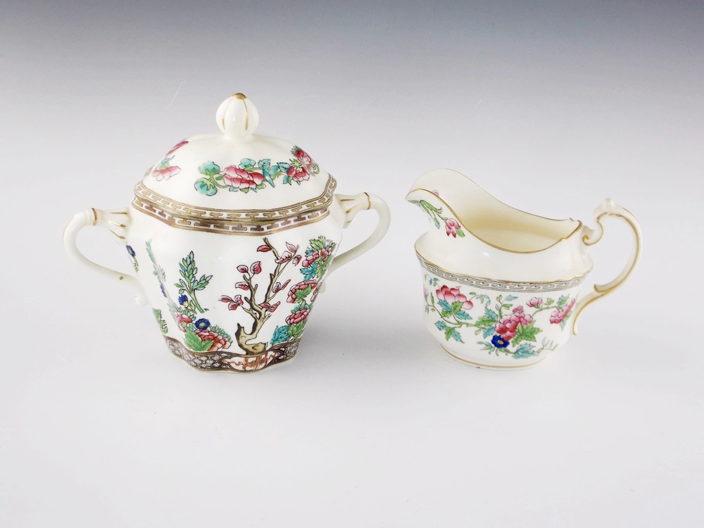 Antique Coalport China in the "Indian Tree" Pattern