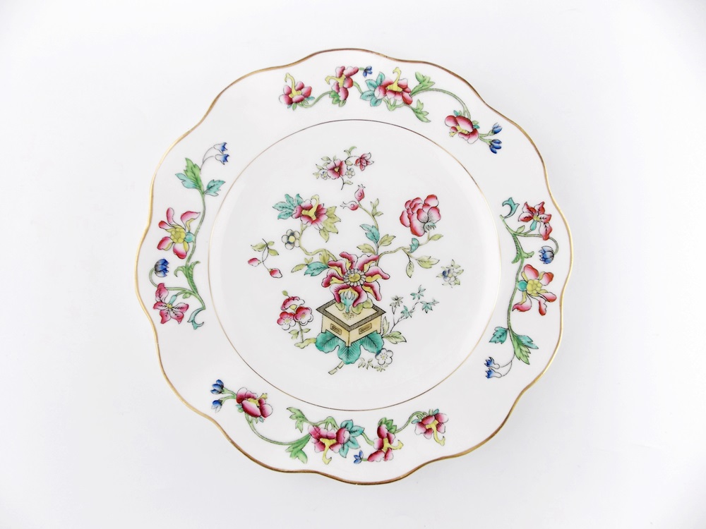 Antique Coalport China in the "Indian Tree" Pattern