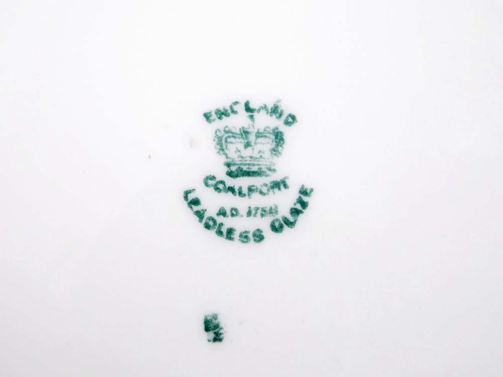 Antique Coalport China in the "Indian Tree" Pattern