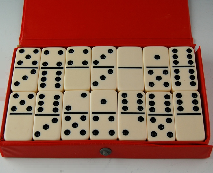 Vintage Domino Game by Cardinal