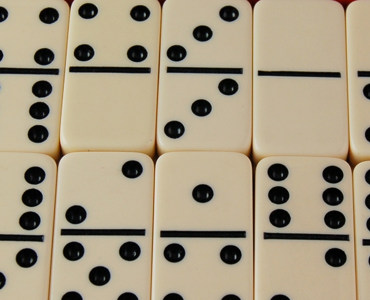 Vintage Domino Game by Cardinal