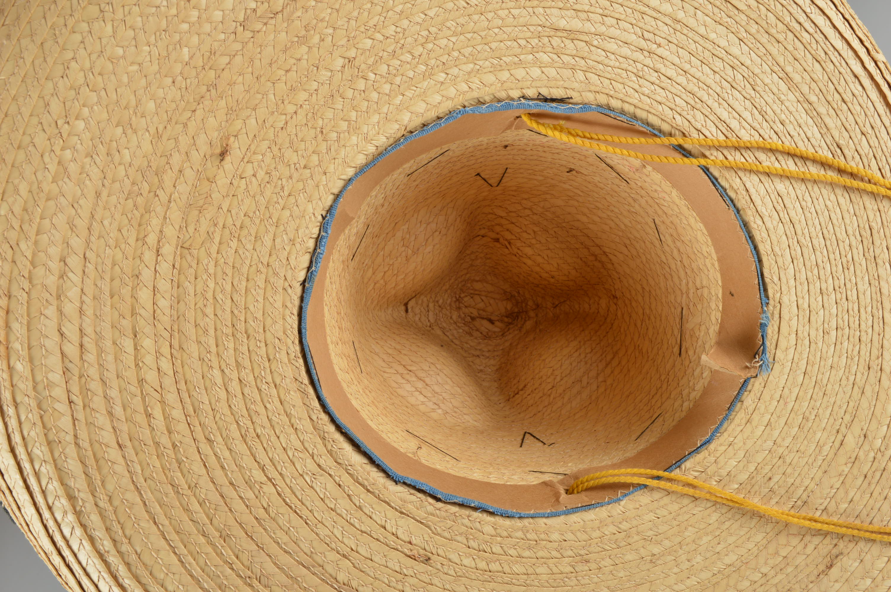Vintage Natural Straw Sombrero