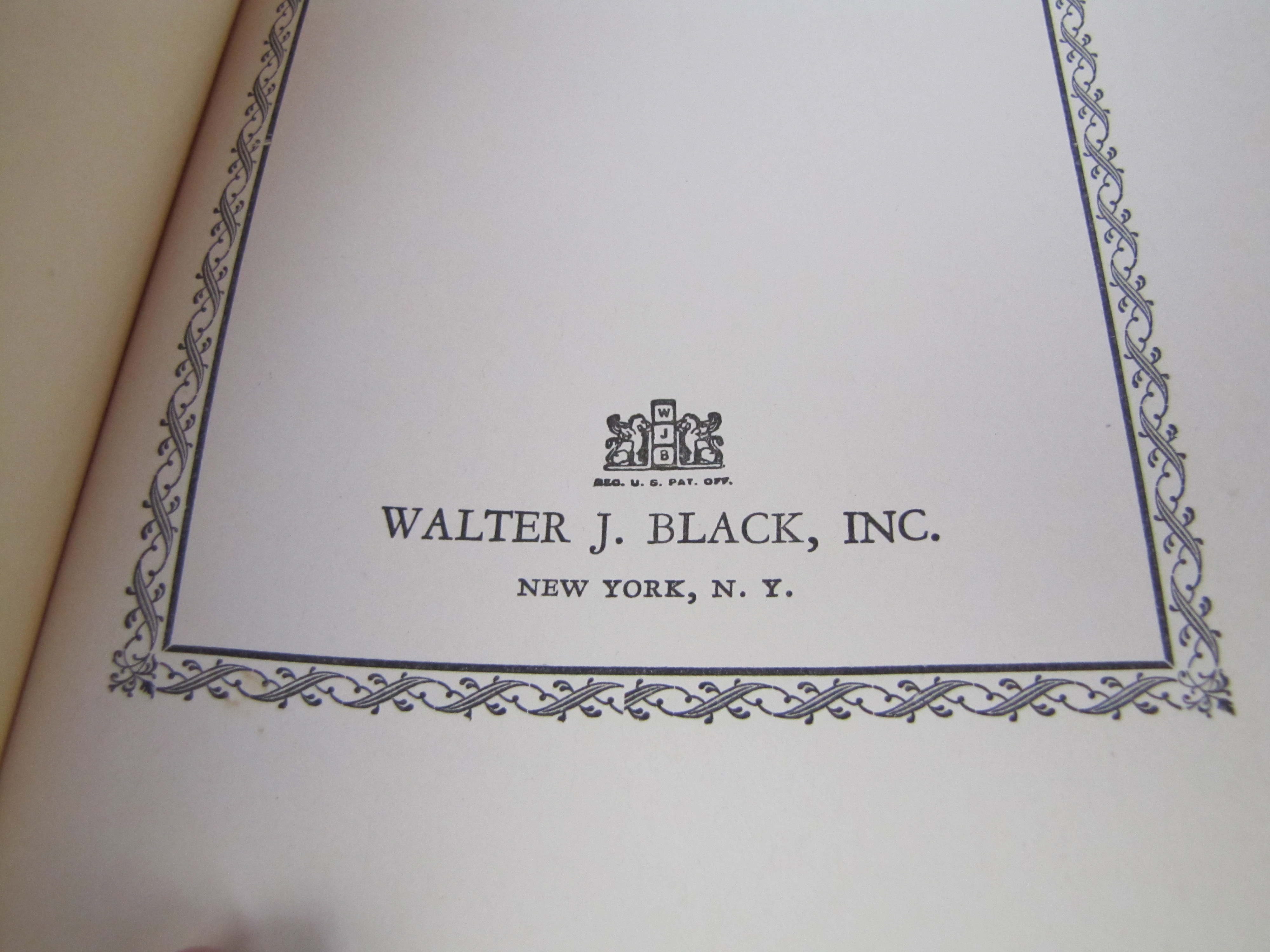 1920’s Giant International Series 10 Volumes of  Famous Author’s Complete Works