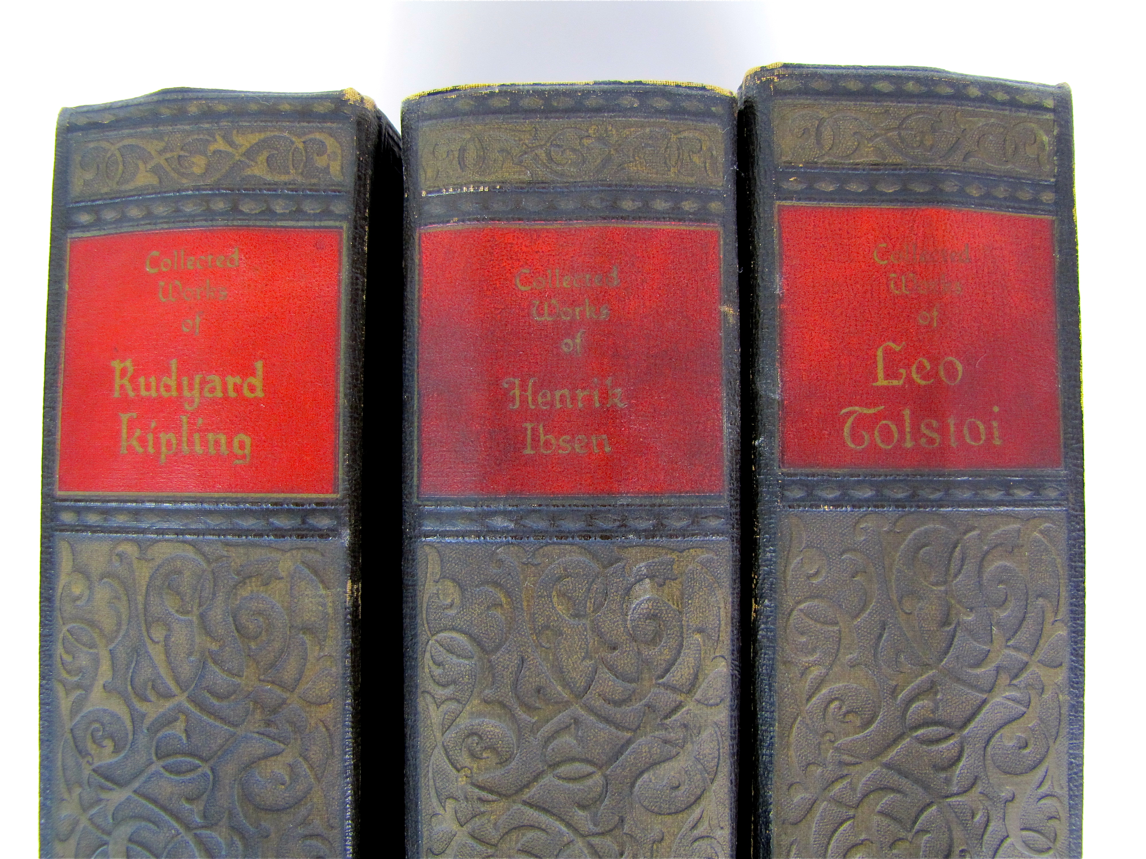 1920’s Giant International Series 10 Volumes of  Famous Author’s Complete Works