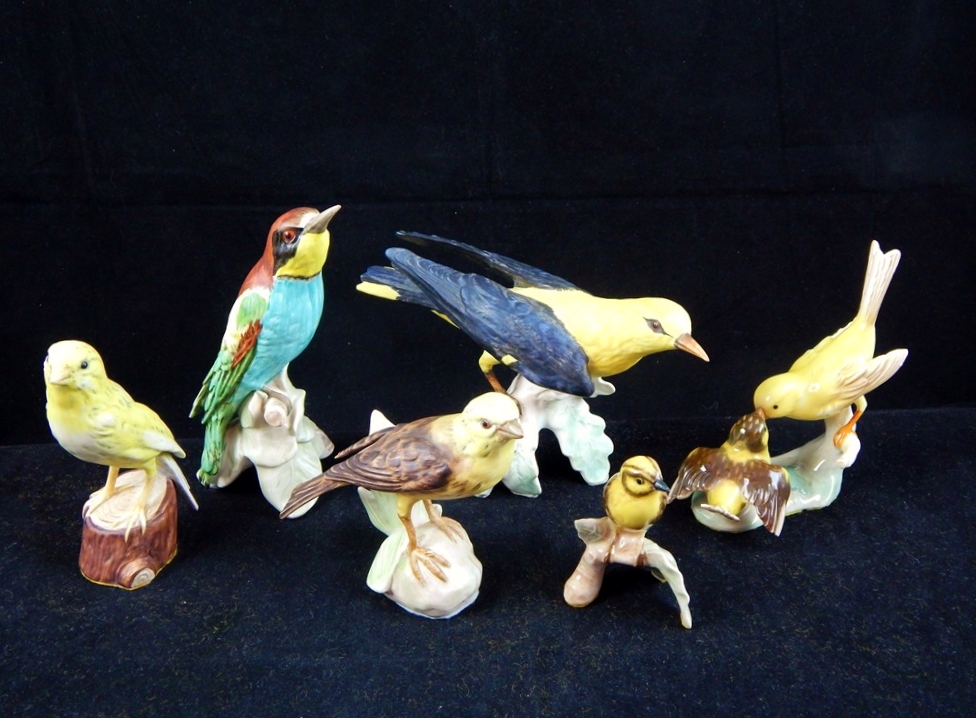 Goebel Birds with Yellow