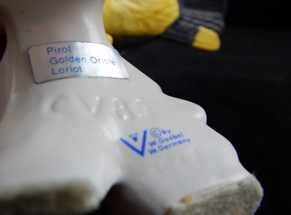 Goebel Birds with Yellow