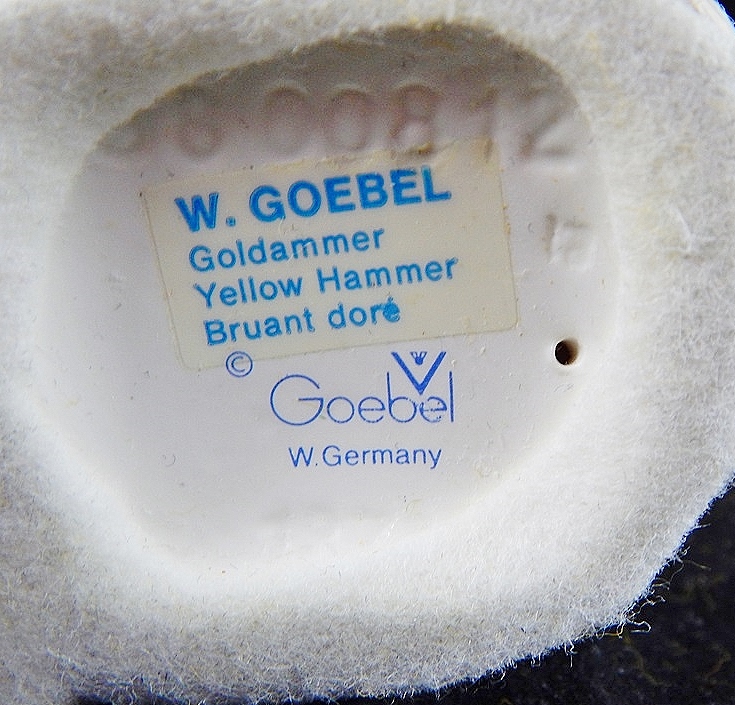 Goebel Birds with Yellow