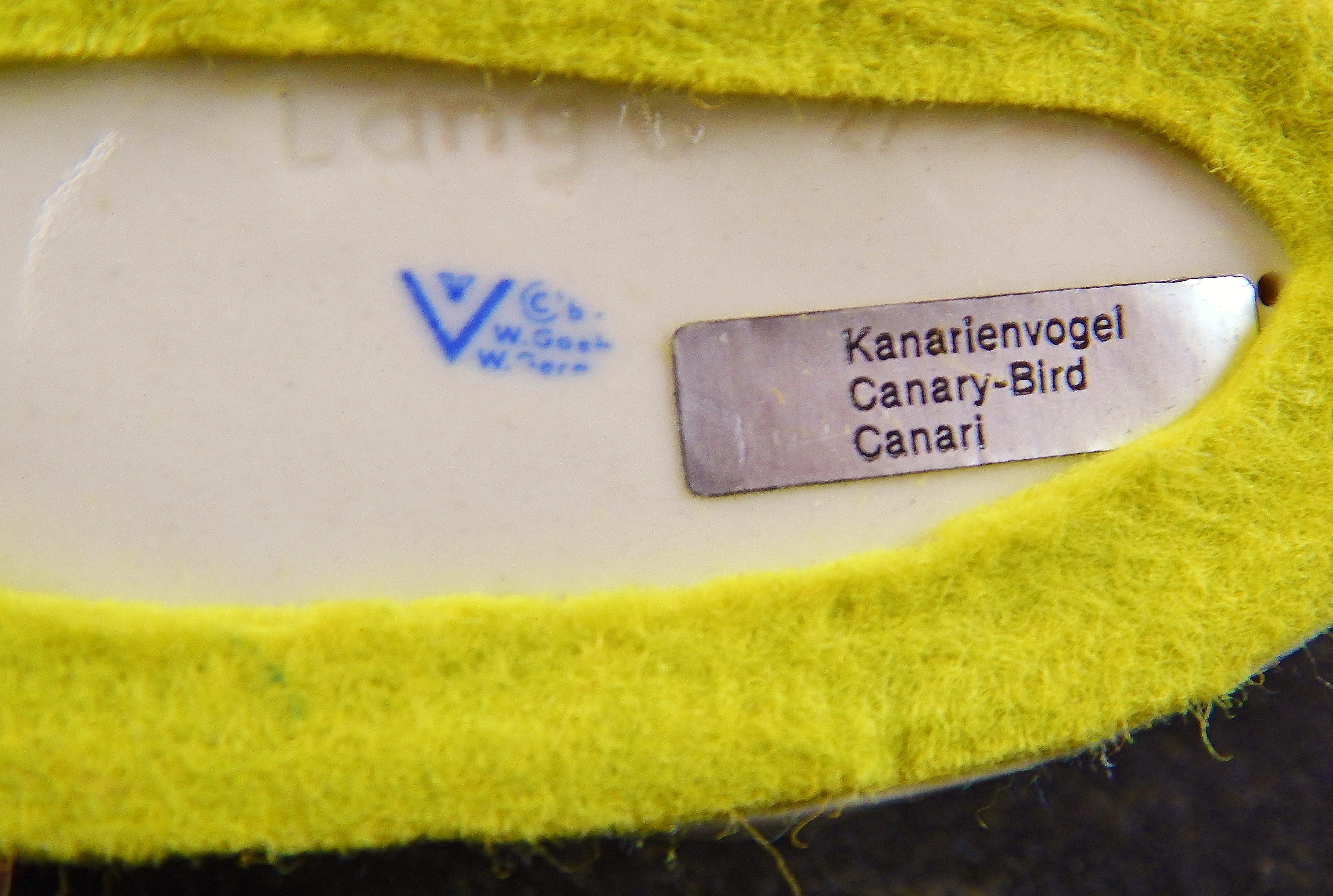 Goebel Birds with Yellow