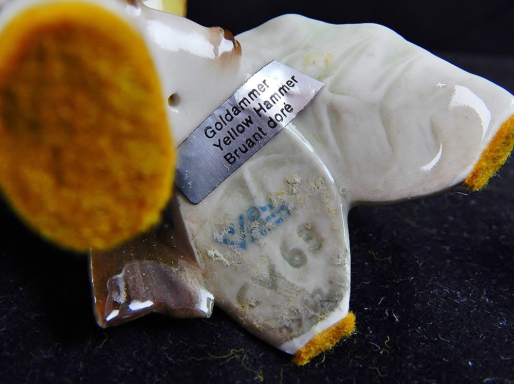 Goebel Birds with Yellow