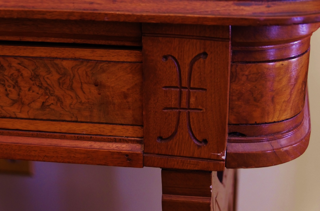 Eastlake Library Table, Circa 1870-75