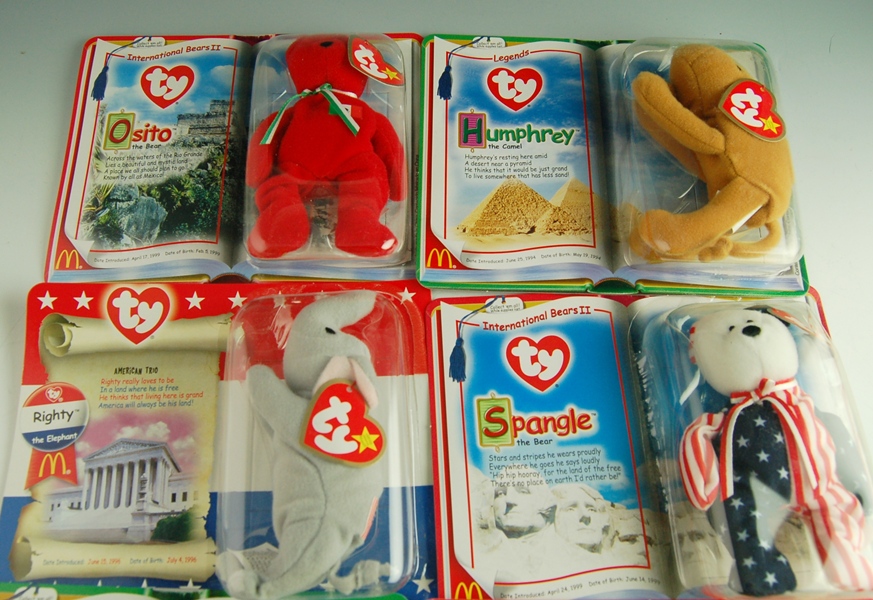 McDonald Little Beanie Babies Lot 1
